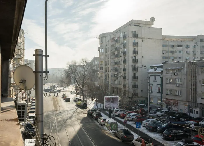 Appartement Highline Downtown Residences 6 Persons Family Boekarest