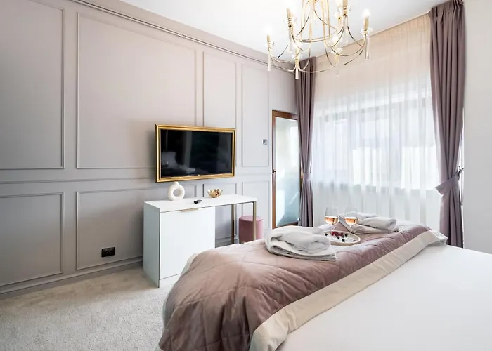 Appartement Highline Downtown Residences 6 Persons Family Boekarest