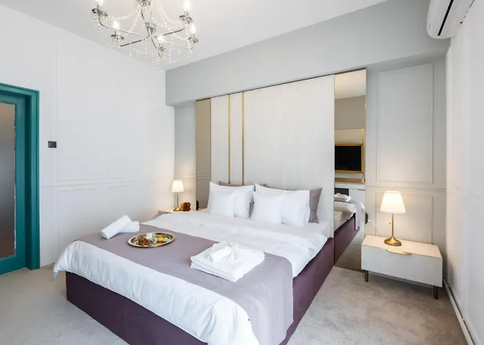 Apartmán Highline Downtown Residences 6 Persons Family Bukurešť