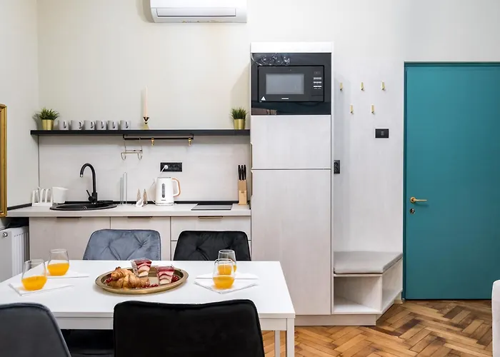 Apartmán Highline Downtown Residences 6 Persons Family Bukurešť