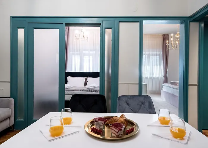 アパート Highline Downtown Residences 6 Persons Family ブカレスト